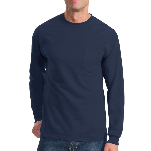 Long Sleeve Essential Pocket Tee Thumbnail